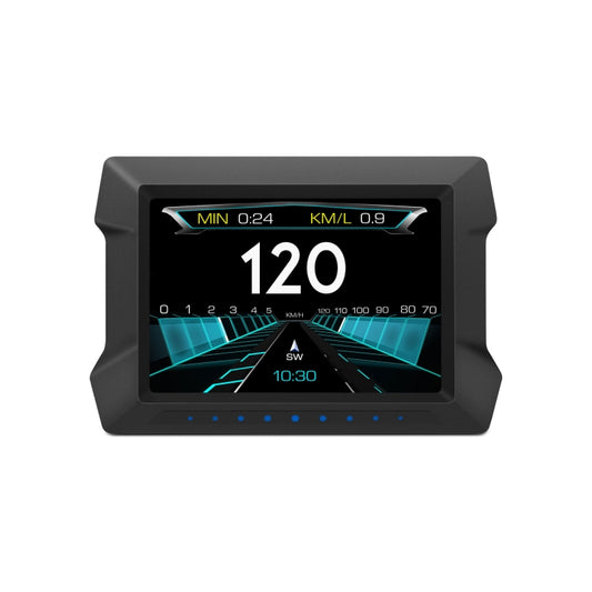 P22 3.5 inch Car HUD Head up Display GPS OBD2 Dual System Windshield Projector, P22