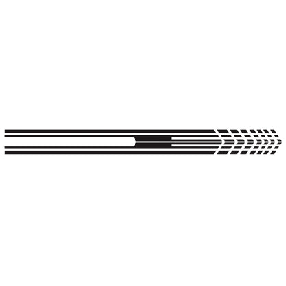 D-730 Stripe Pattern Car Modified Decorative Sticker, D-730
