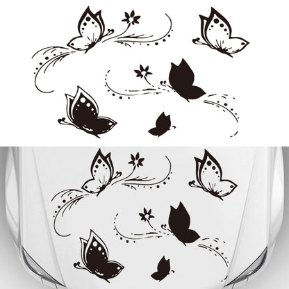 D-907 Butterflies Pattern Car Modified Decorative Sticker, D-907