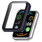 Ink blue integrated tempered glass watch case with clear front screen cover