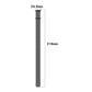 Milanese magnetic watch band dimensions: 24.5mm width and 210mm length.