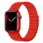 Silicone Magnet Watch Band For Apple Watch Series, 7 45mm / 6&SE&5&4 44mm / 3&2&1 42mm, 7 41mm / 6&SE&5&4 40mm / 3&2&1 38mm