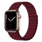 Silicone Magnet Watch Band For Apple Watch Series, 7 45mm / 6&SE&5&4 44mm / 3&2&1 42mm, 7 41mm / 6&SE&5&4 40mm / 3&2&1 38mm