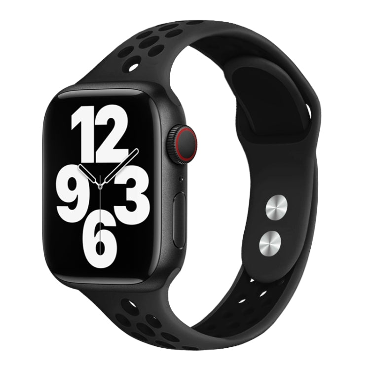 Double Nail Small Waist Watch Band For Apple Watch Series, 7 45mm / 6&SE&5&4 44mm / 3&2&1 42mm, 7 41mm / 6&SE&5&4 40mm / 3&2&1 38mm
