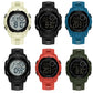 SANDA 2125 Luminous Waterproof Dual Display Electronic Watch