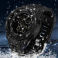 SANDA 2125 Luminous Waterproof Dual Display Electronic Watch