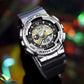 Sanda 3137 TPU Strap Luminous Waterproof Dual Display Electronic Watch