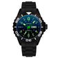 SANDA 1053 Womens TPU Strap Dual Display Waterproof Electronic Watch