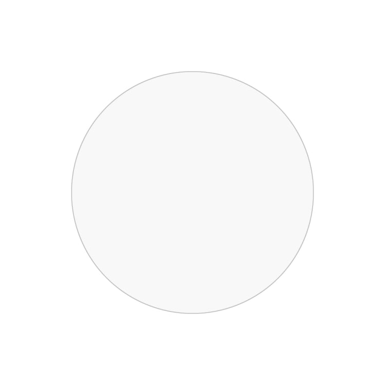 Clear hydrogel film cut for 44mm smartwatch screen protector