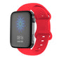 Butterfly Buckle Silicone Watch Band, For Xiaomi Mi Watch 18mm