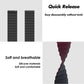 Soft silicone watch band with flexible ribbed texture and vented, breathable feel
