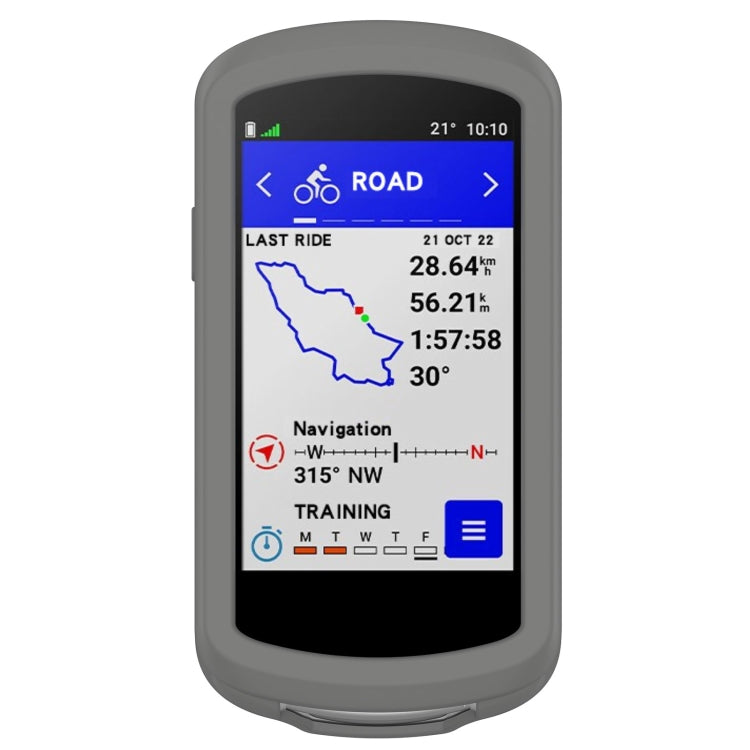 Full Back Cover Stopwatch Silicone Case, For Garmin Edge 1040