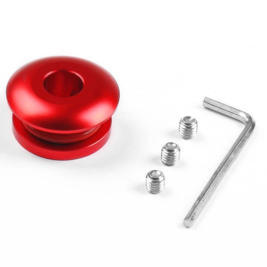 Red shift knob stopper with red ring, mounting hardware and L-wrench