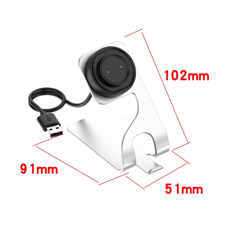 Aluminum Alloy Watch Charger Holder, For Amazfit Bip 3