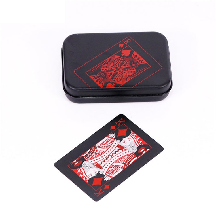 2 PCS Plastic Waterproof PVC Poker Cards, 5.7 x 8.7cm