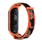 Nylon Loop Integrated Camo Woven Strap, For Xiaomi Mi Band 5/6/7