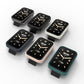Assorted tempered glass watch cases in multiple colors for fitness band