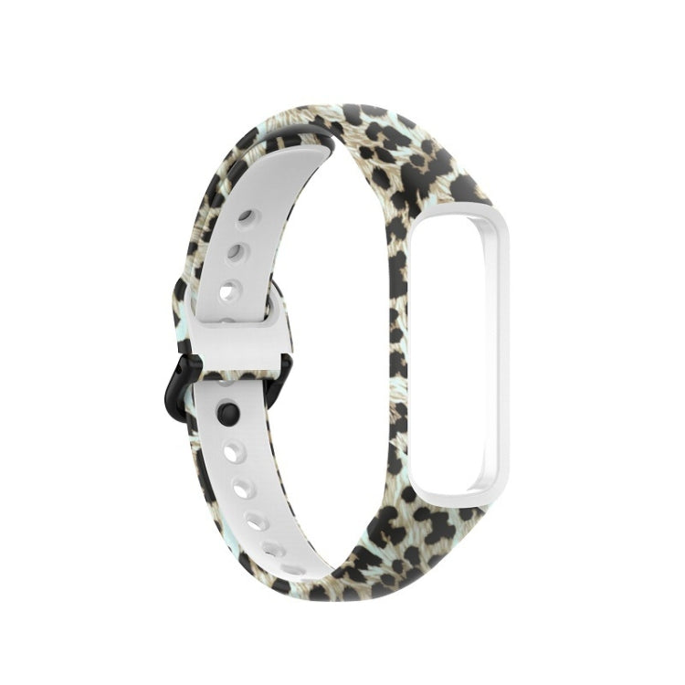 SM-R220 Silicone Printing Watch Band, For Samsung Galaxy Fit 2
