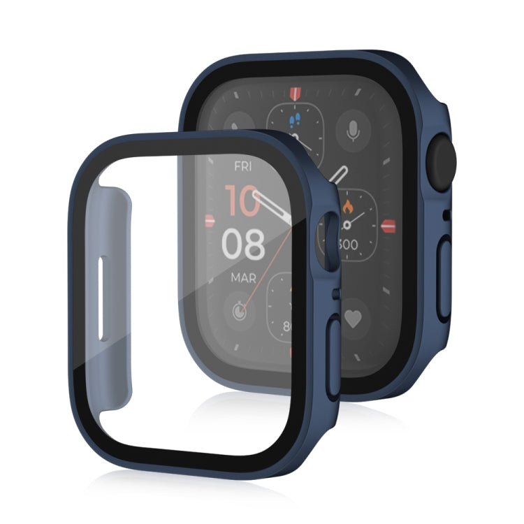 Life Waterproof Frosted 2 in 1 PC Frame + Tempered Glass Protective Case, For Apple Watch Series 9 / 8 / 7 45mm, For Apple Watch Series 9 / 8 / 7 41mm, For Apple Watch Series 6 / 5 / 4 / SE 44mm, For Apple Watch Series 6 / 5 / 4 / SE 40mm              ...