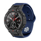 Silicone Reverse Buckle Watch Band, For Amazfit T-Rex / T-Rex Pro / Ares
