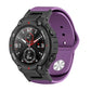 Silicone Reverse Buckle Watch Band, For Amazfit T-Rex / T-Rex Pro / Ares