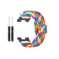 Adjustable Buckle Braided Nylon Watch Band, For Amazfit T-Rex / T-Rex Pro / Ares