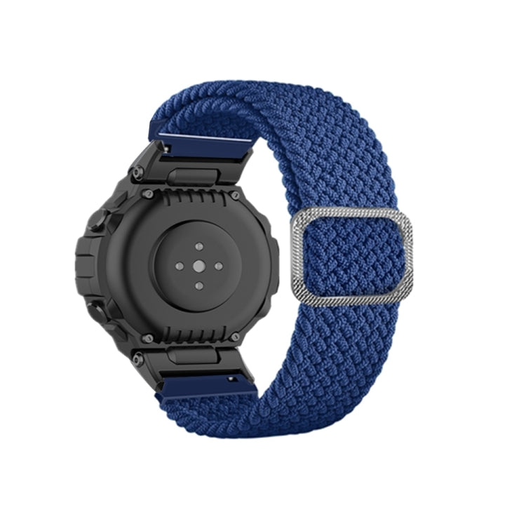 Adjustable Buckle Braided Nylon Watch Band, For Amazfit T-Rex / T-Rex Pro / Ares