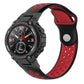 Two-color Holes Reverse Buckle Silicone Watch Band, For Amazfit T-Rex 2