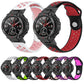 Two-color Holes Reverse Buckle Silicone Watch Band, For Amazfit T-Rex 2