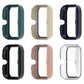 Assorted colored fully enclosed watch cases with clear front screen covers