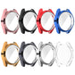 Full coverage watch cases in mixed colors: pink, black, red, blue, gold, clear TPU