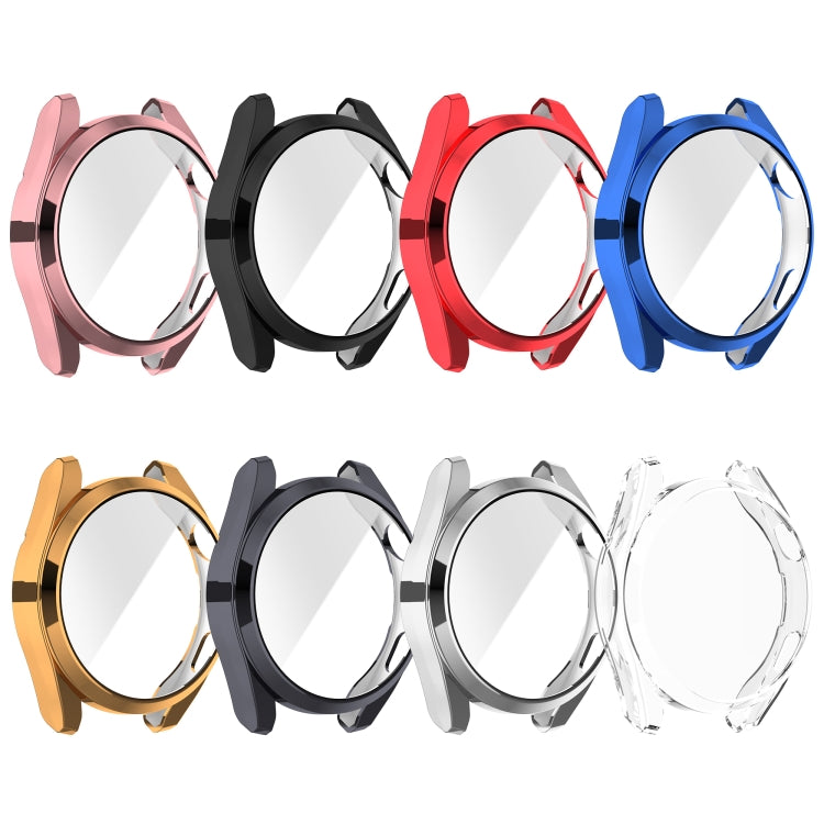 Full coverage watch cases in mixed colors: pink, black, red, blue, gold, clear TPU