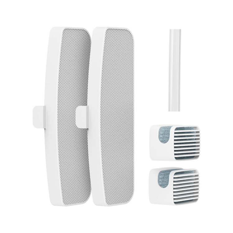 Pet water dispenser filter set: two long mesh cartridges and two small replacement filters