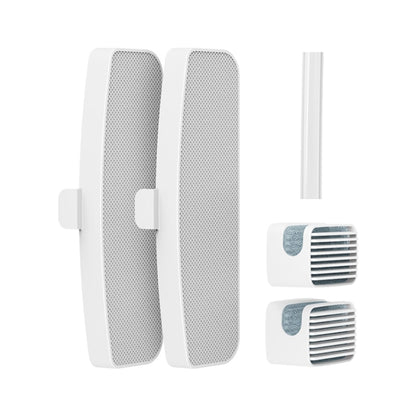 Pet water dispenser filter set: two long mesh cartridges and two small replacement filters