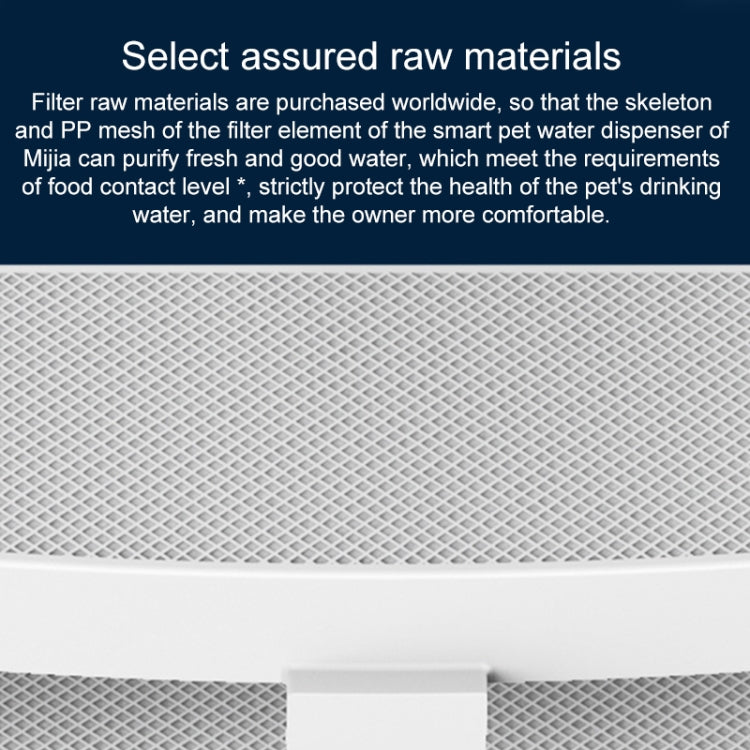 Diamond-pattern filter mesh material panel for pet water purification