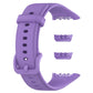 Purple soft silicone watch band with clasp and connector pieces for OPPO Band 2