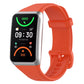 Orange soft silicone watch band with buckle for OPPO Band 2