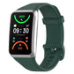 Dark green soft silicone watch band with buckle for OPPO Band 2