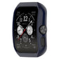 Ink blue protective watch case with curved edges and side buttons, for OPPO Watch.