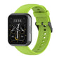 Solid Color Soft Silicone Watch Band, For Realme Watch 3