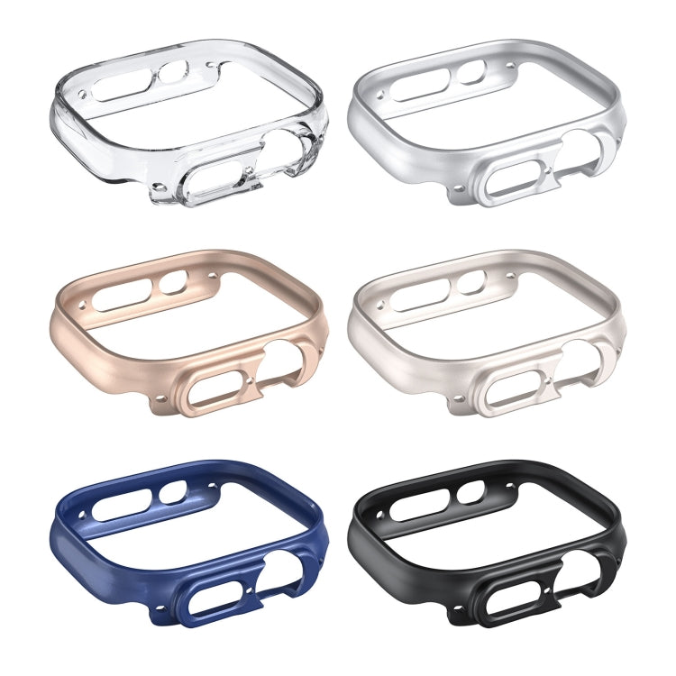 Color assortment of frosted PC smartwatch cases for Apple Watch Ultra 49mm, six styles