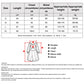 Size chart for crane-pattern short sling pajama set, with measurements in cm.