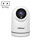 White SriHome indoor pan-tilt WiFi surveillance camera with EU plug