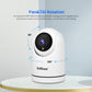 White SriHome pan-tilt WiFi surveillance camera with rotating dome
