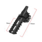 Black folding foot peg set with dimensions shown: 70mm and 145mm