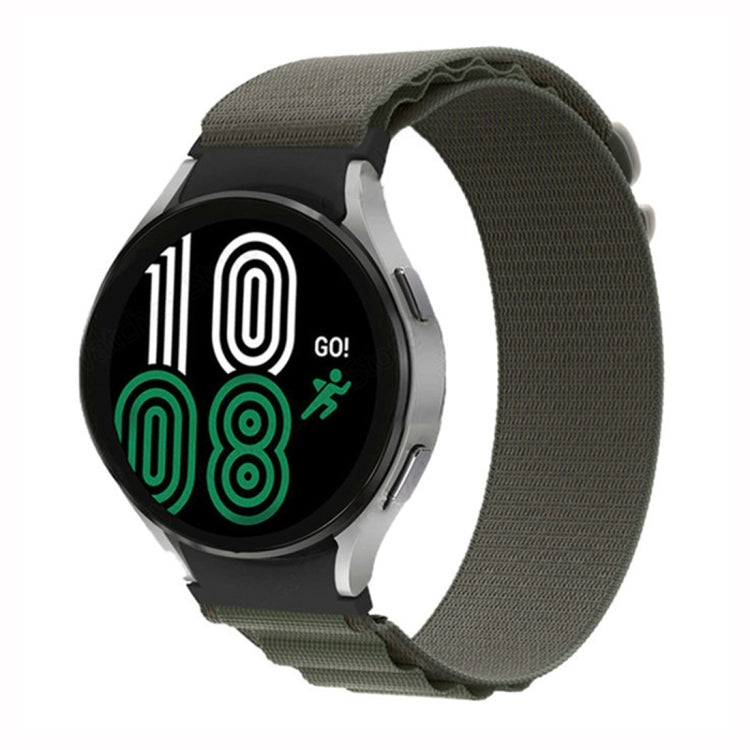 For Samsung Galaxy Watch5 / Watch5 Pro / Watch4 / Watch4 Classic Universal Nylon Loop Watch Band