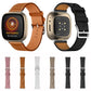 Universal Genuine Leather Watch Band, For Fitbit Versa 4 / Sense 2