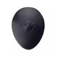 Black silicone nipple feature with textured raised center.