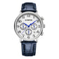Multifunctional Quartz Men Leather Watch, Ochstin 6050E