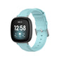 Genuine Leather Watch Band, For Fitbit Versa 3 / Sense